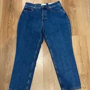 Everlane the curvy 90s cheeky straight jean organic cotton sz 32 NWT